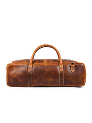Brown Leather Knife Roll