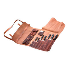 Classic Leather Knife Roll