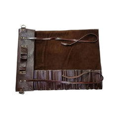 Burgundy Coloured Knife Roll