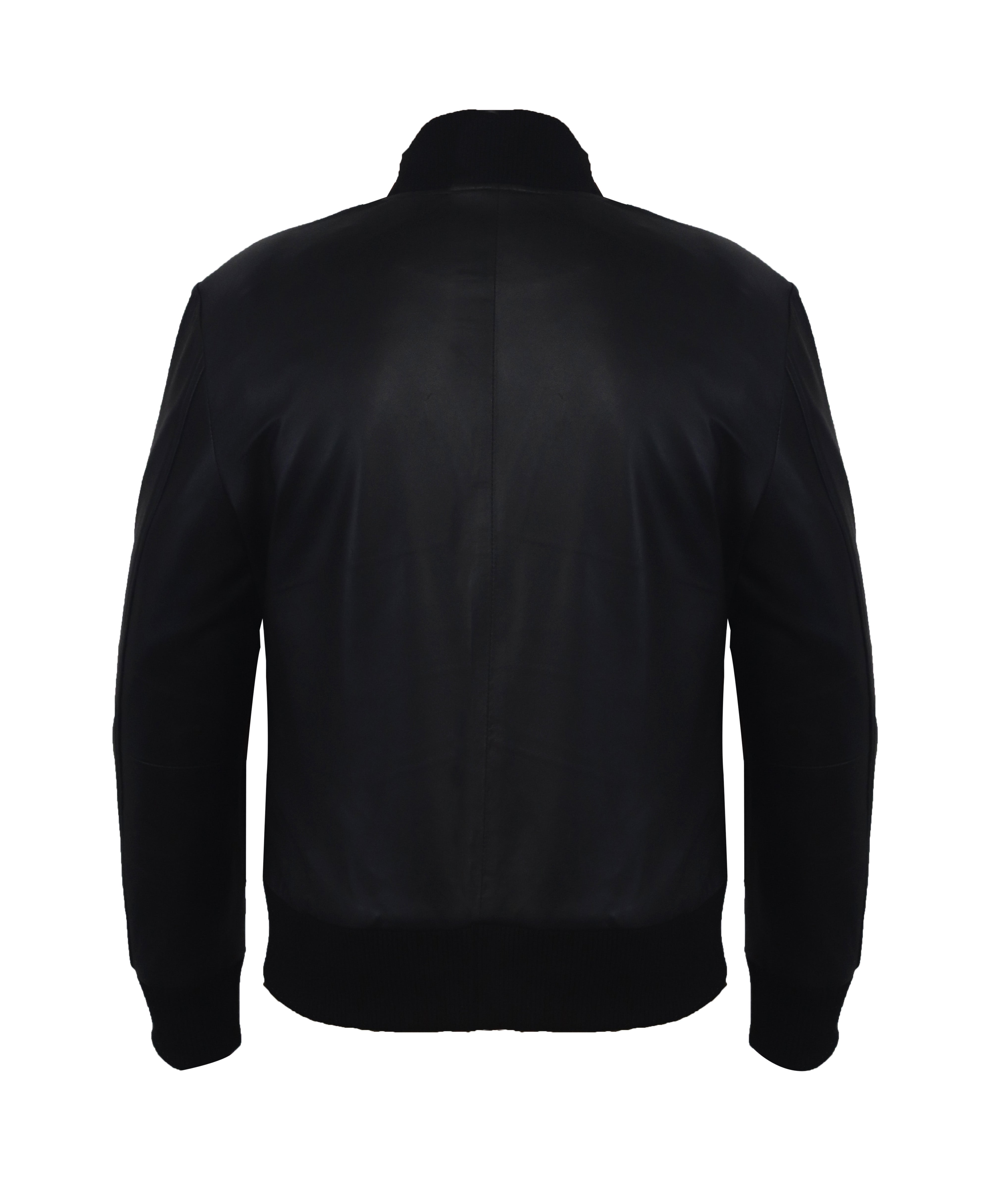 Timeless Midnight Leather Blazer