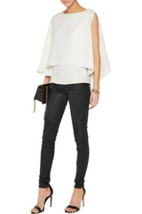 FAUX LEATHER-PANTS
