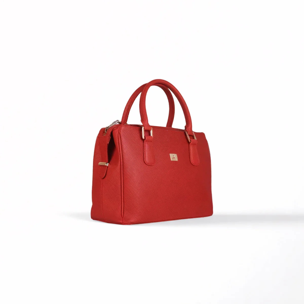 Sienna Luxe Red Leather Handbag
