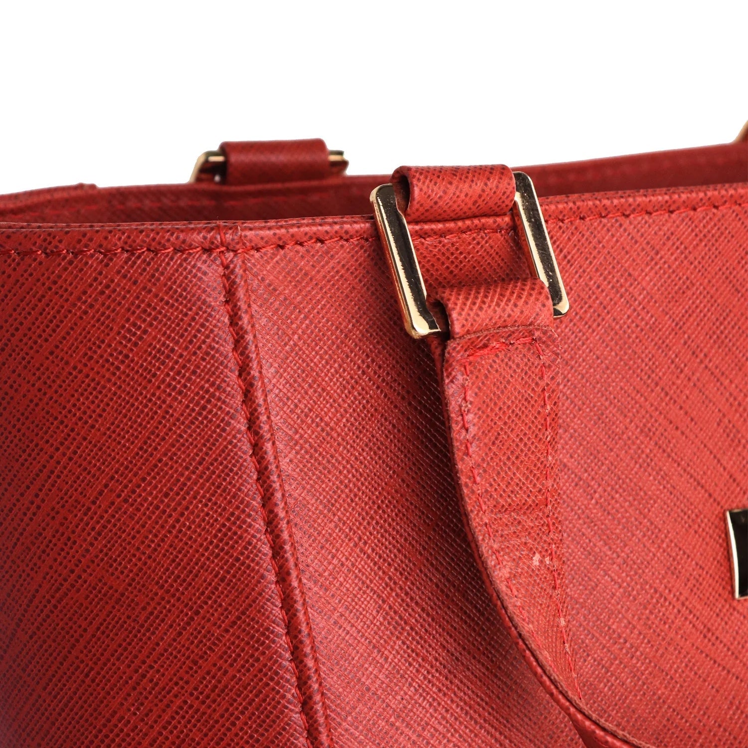 Red Scarlet Grace Leather Bag