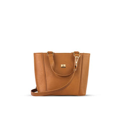 Tan Brown Scarlet Grace Leather Bag