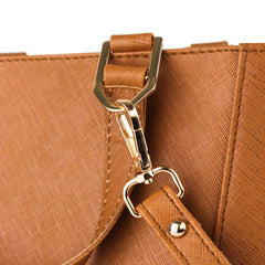 Tan Brown Scarlet Grace Leather Bag