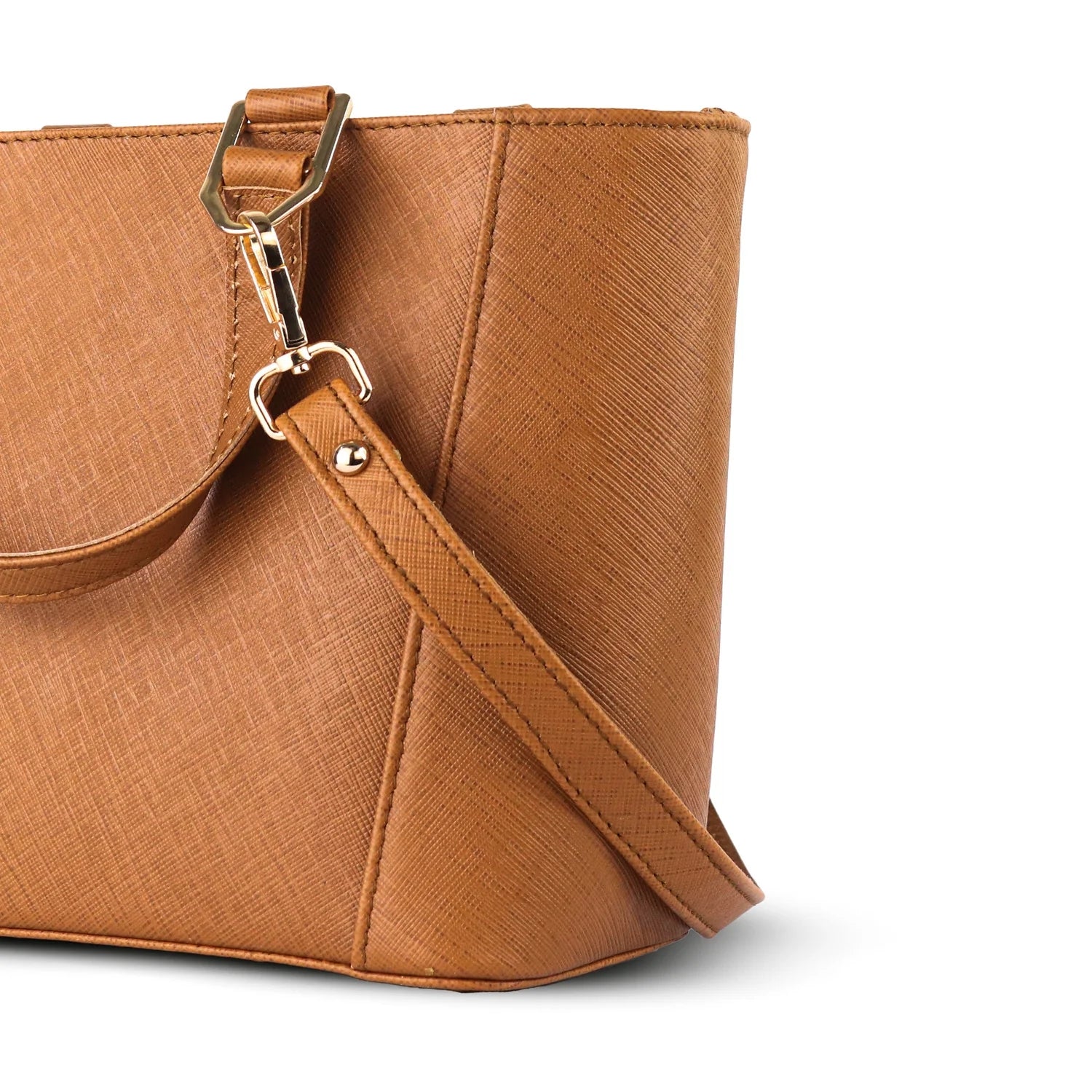 Tan Brown Scarlet Grace Leather Bag