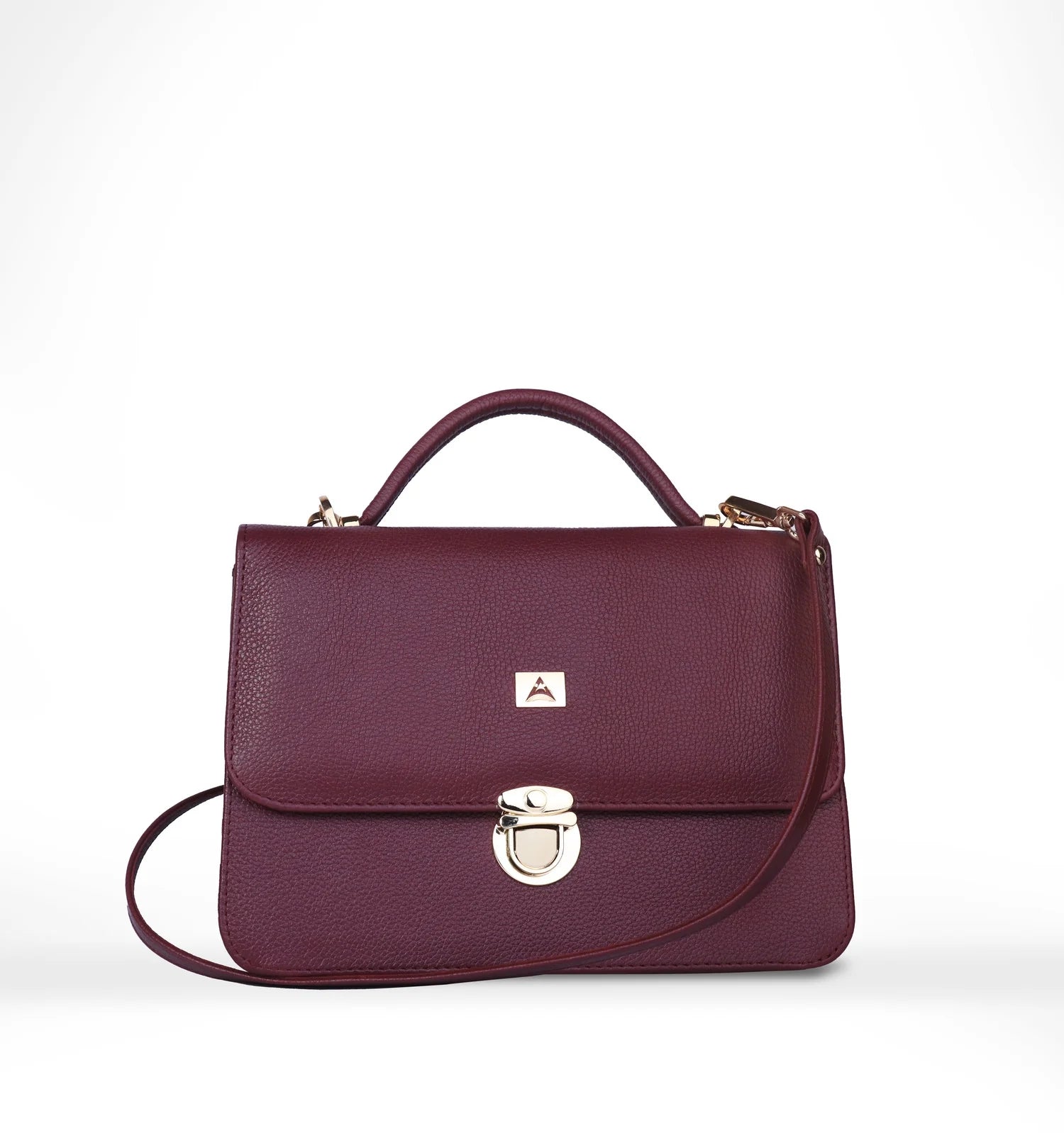 Maroon Ruby Classic Handbag