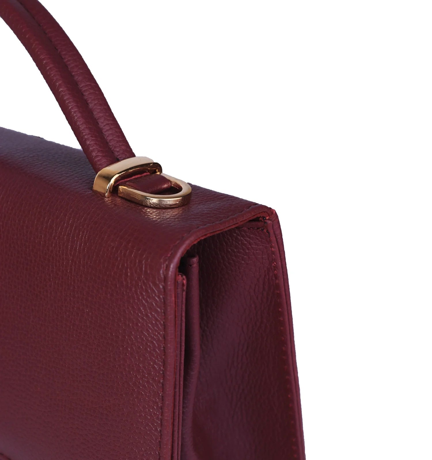 Maroon Ruby Classic Handbag