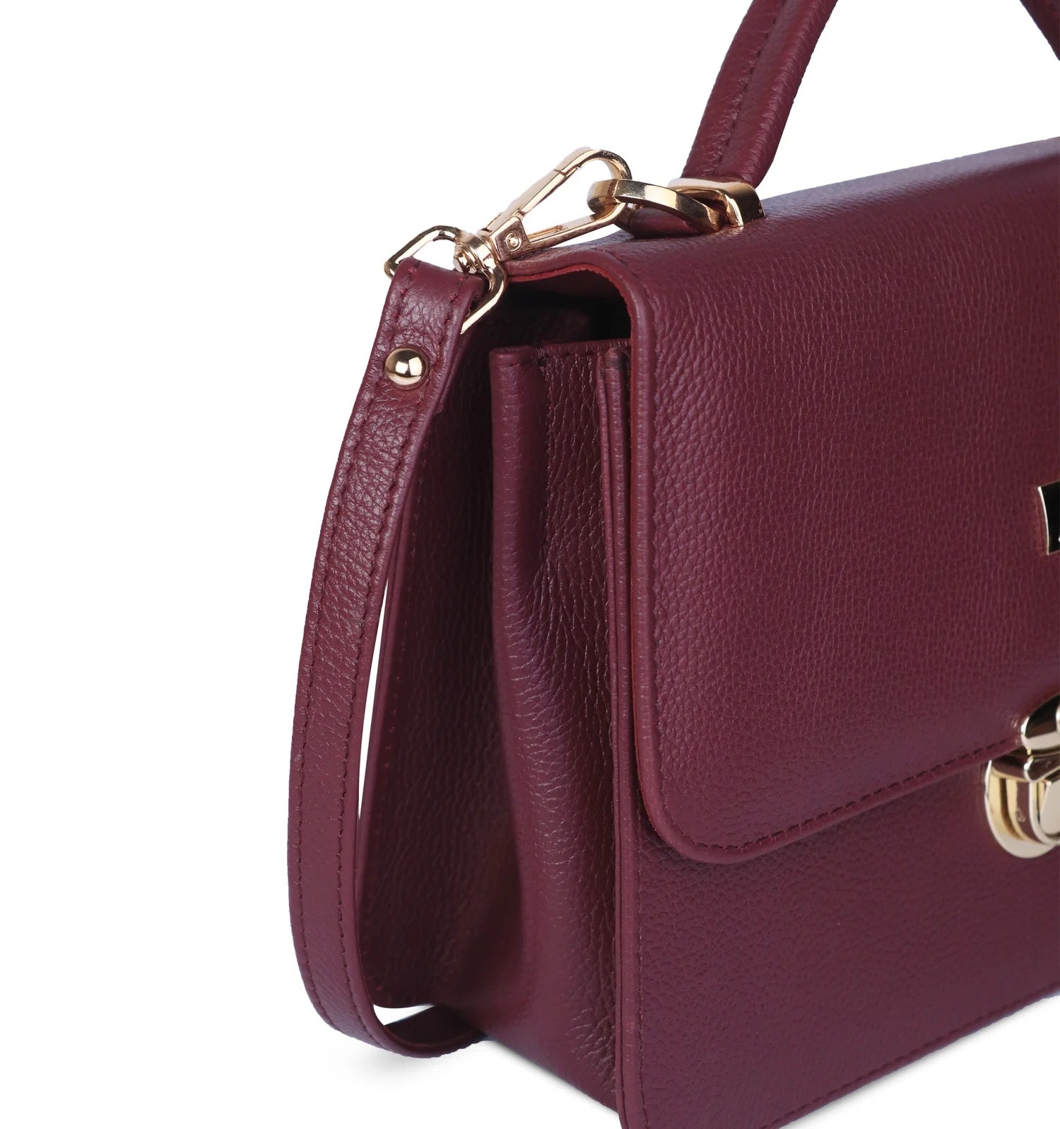 Maroon Ruby Classic Handbag