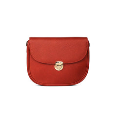 Red Ember Leather Handbag