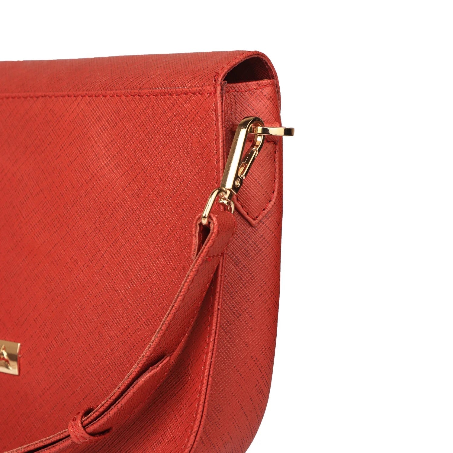 Red Ember Leather Handbag