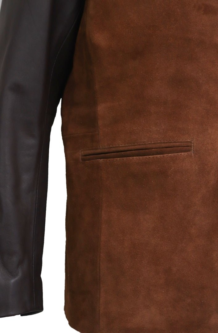 Rustic Ridge Leather Coat