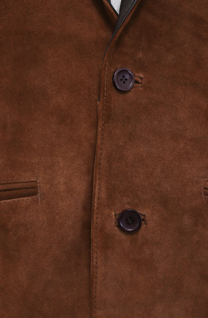 Rustic Ridge Leather Coat