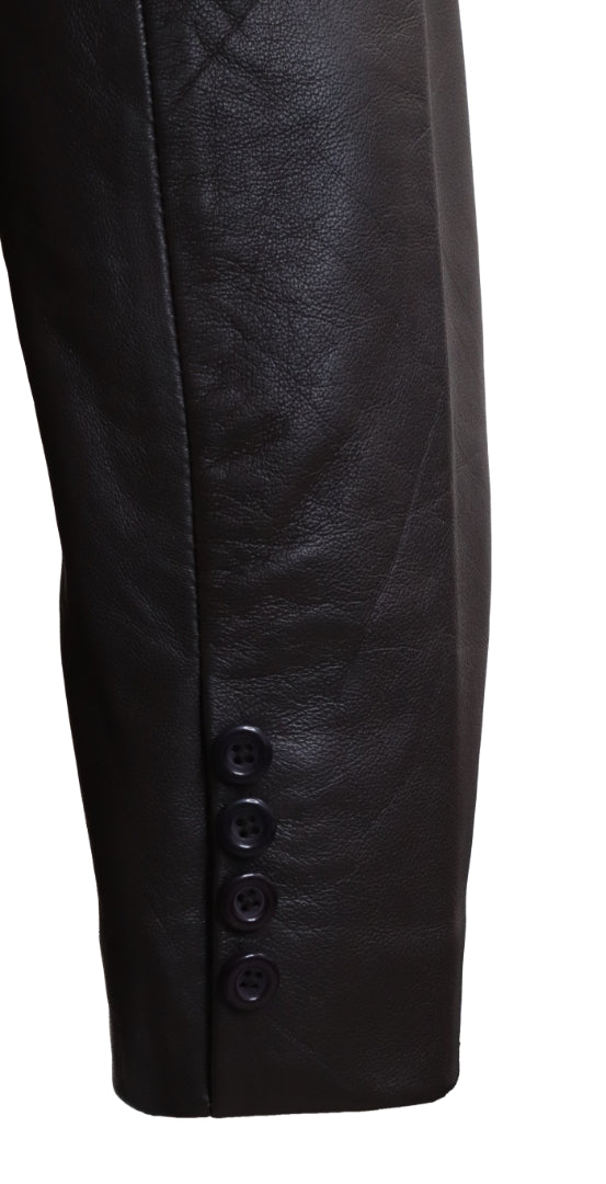 Rustic Ridge Leather Coat