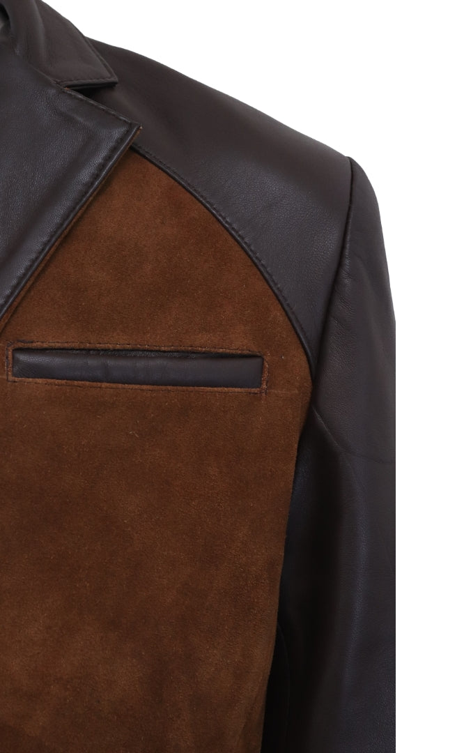 Rustic Ridge Leather Coat