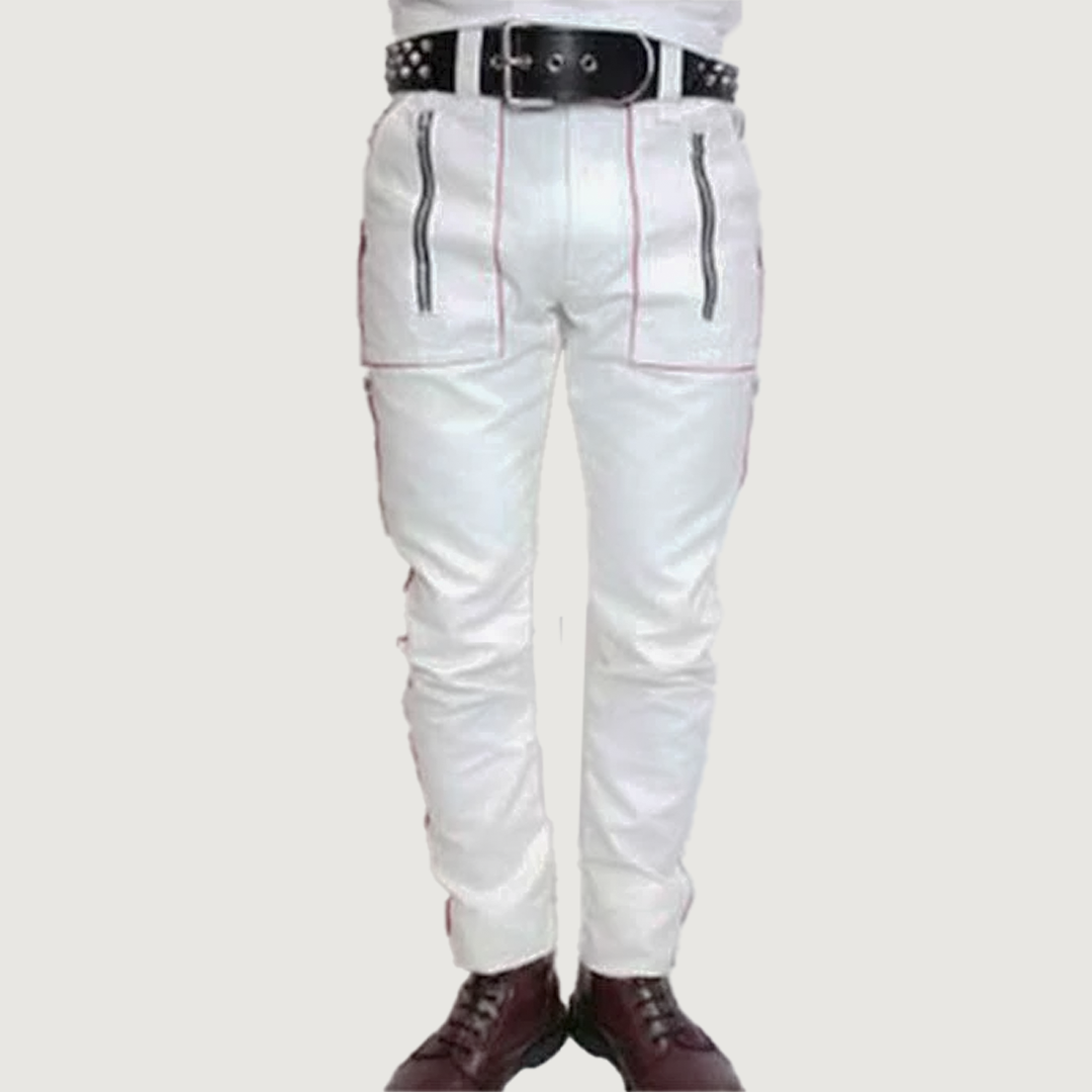 The Moto Rally Leather Pants