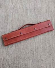 Leather Case Kitchen Knife Roll