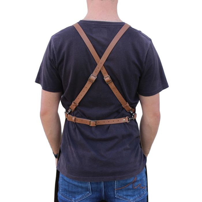 2 Pockets Leather Apron