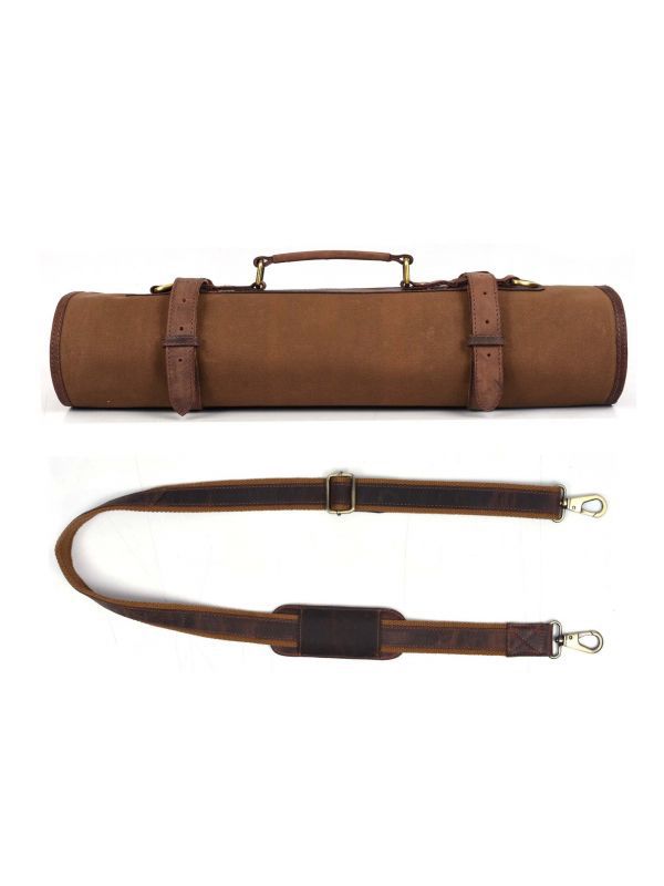 Tuscania Leather Knife Roll