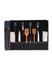 Personalized Leather Knife Roll